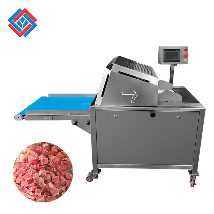 全自動凍肉切塊機JY-300D